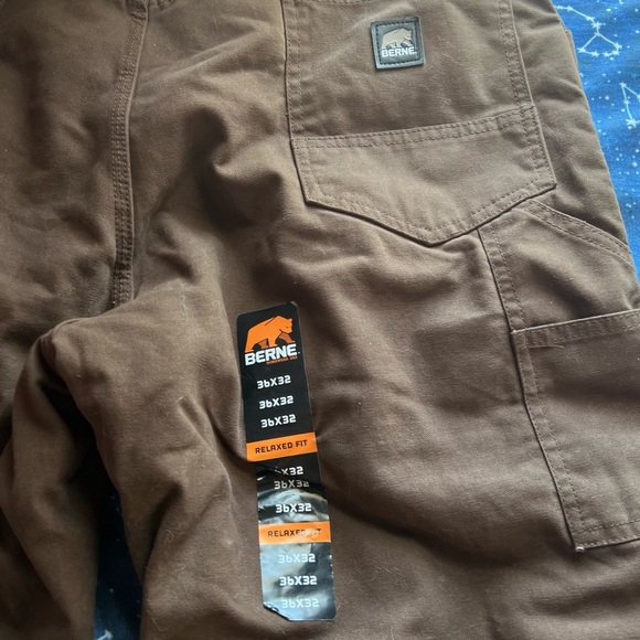 Berne Bulldozer Insulated Work Wear Pants - Picture 3 of 7